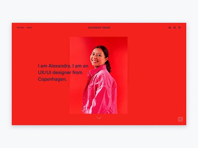 UX/UI portfolio app design interfacedesign ui ux