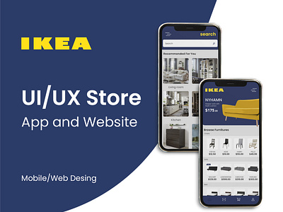 IKEA Store App UI/UX Design