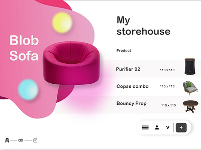 Furniture web app branding design graphic design ui ux web app