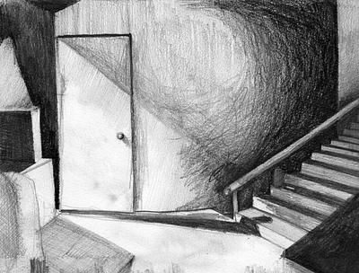 Home drawing graphite graphite drawing illustration