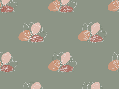 March's pattern branding flowers freelancedesigner freelanceillustrator graphisme illustration motif pattern patterns textile design textile print