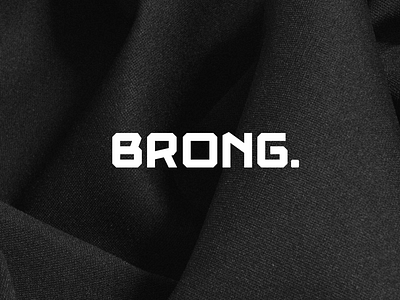 BRONG - LOGO branding design graphic design logo typography ui ux vector