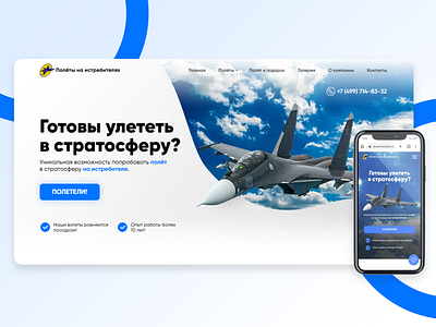 WEB DESIGN - Aerotourism aerotourism design site ui ux web