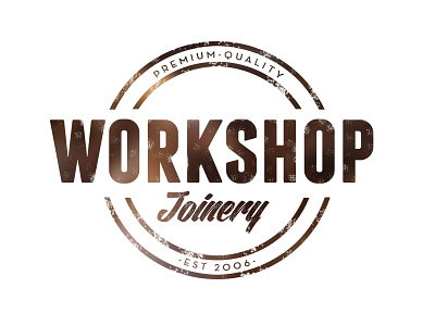 Workshop Joinery Branding brand brand identity brand mark branding joinery logo logo logotype