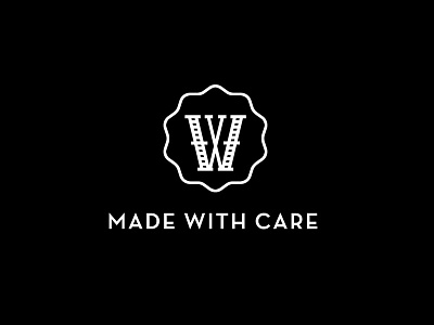 Made With Care blyph brand brand identity brand mark branding colour joinery logo logo logotype type vintage