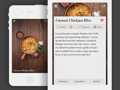 iPhone App app food app hunter gatherer iphone iphone app recipe app
