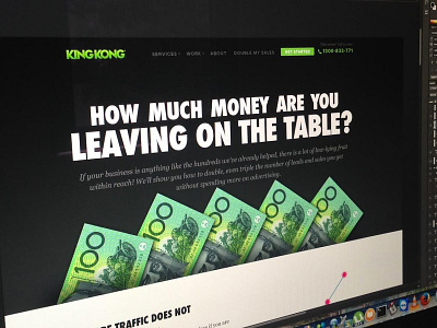 CRO Page conversion rate optimisation cro headline king kong landing page type website