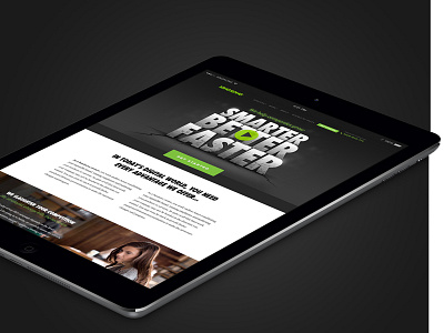 King Kong iPad banner branding header homepage ipad king kong landing page logo video vimeo website