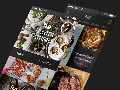 Food App app app home screen apple food food app food photography ios iphone iphone app