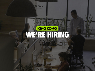 We're Hiring