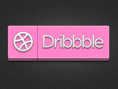 Dribbble Button button dribbble dribbble button dribbble logo