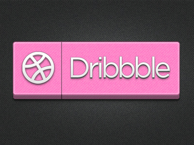 Dribbble Button