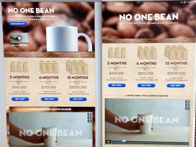 Coffee Website