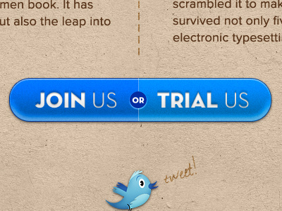 Join vs Trial Button button coffee coffee website homepage texture website