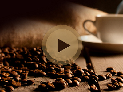 Coffee Video coffee coffee website homepage landing page video video player vimeo