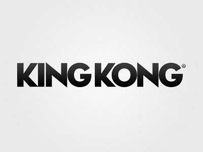 King Kong Logo brand brand identity brand mark branding logo