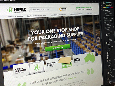 Homepage & Banner banner call to action ecommerce ecommerce website homepage landing page magento packaging