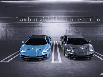 Automobile model, Lamborghini centenario 3d art 3d artist blender3d car cgart design product design rendering supercars