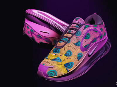 Ankara max 3d 3d art 3d artist africa ankara blender3d branding clean concept art design fashion hard surface modeling nike product design shoes