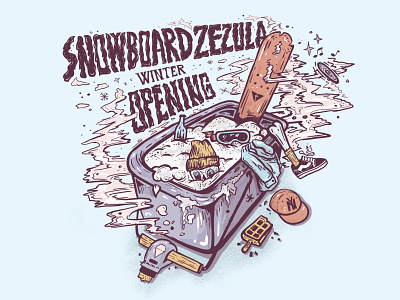 Snowboard Zezula Winter Opening