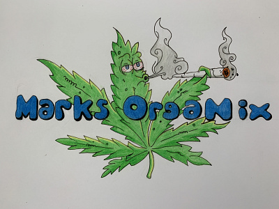 A logo I designed for Mark’s Organix