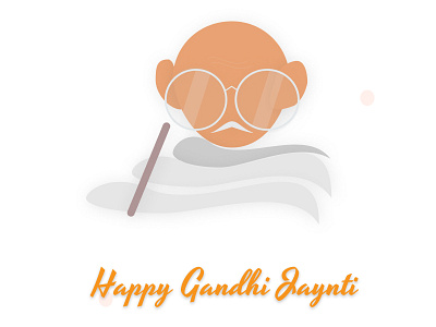 Gandhiji illustration design gandhiji illustration illustration ui ui design ui inspiration vector illustration webdesign website design