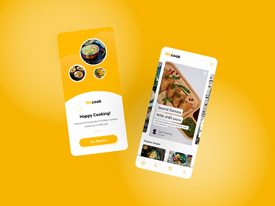 Food App ui Design | UI UX Design | App Ui Design | Flat Ui