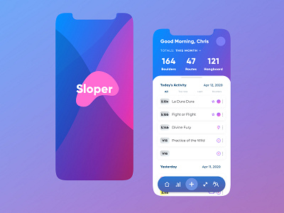 Sloper Climbing app