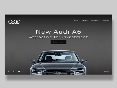 Audi audi design figma ui uidesign ux uxdesign web webdesig