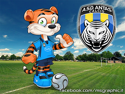 Mascot for football team