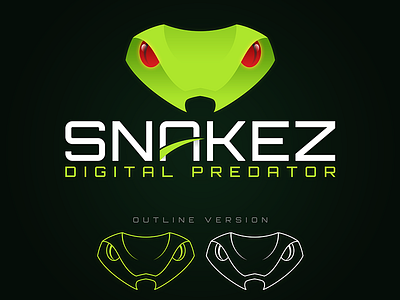 Logo for Snakez - Digital Predator