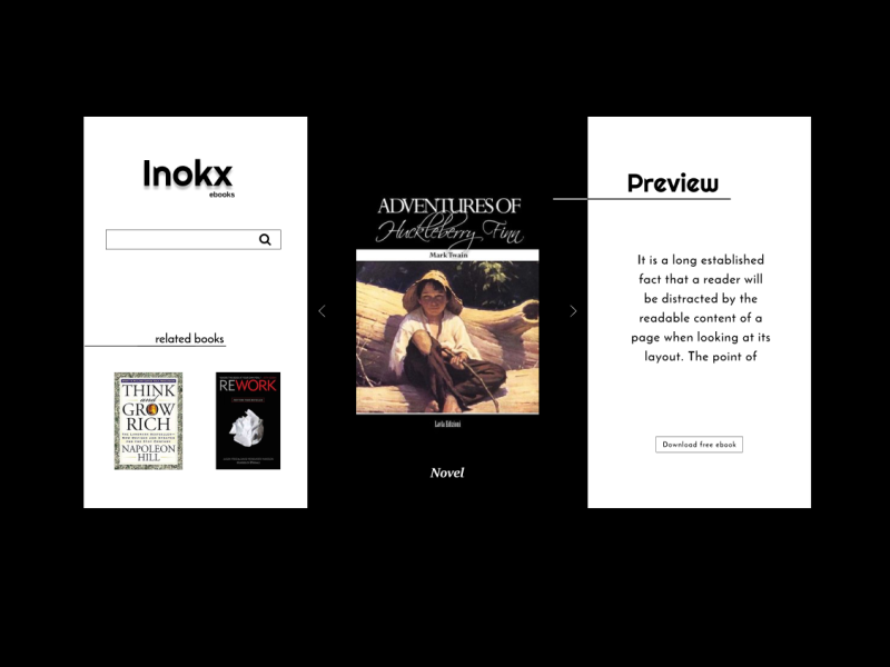 book preview page/download by Atharv on Dribbble