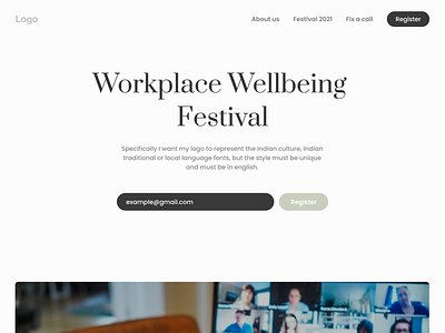 Well being festival theme template. brand colours design festivals graphic design logo pages sections templete theam ui webdesign webpage website wellbeing white wholepage