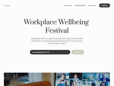 Well being festival theme template. brand colours design festivals graphic design logo pages sections templete theam ui webdesign webpage website wellbeing white wholepage