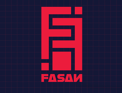 FASAN Logo brand brand design brandidentity branding fashion grunge logo logo design logodesign logos logotype plaid punk