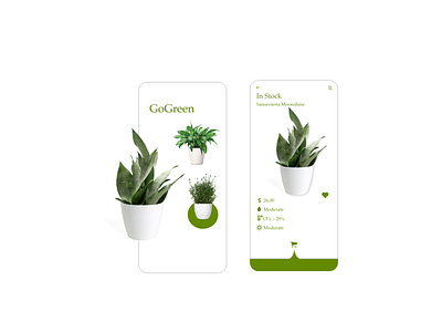 GoGreen - Plants delivery app