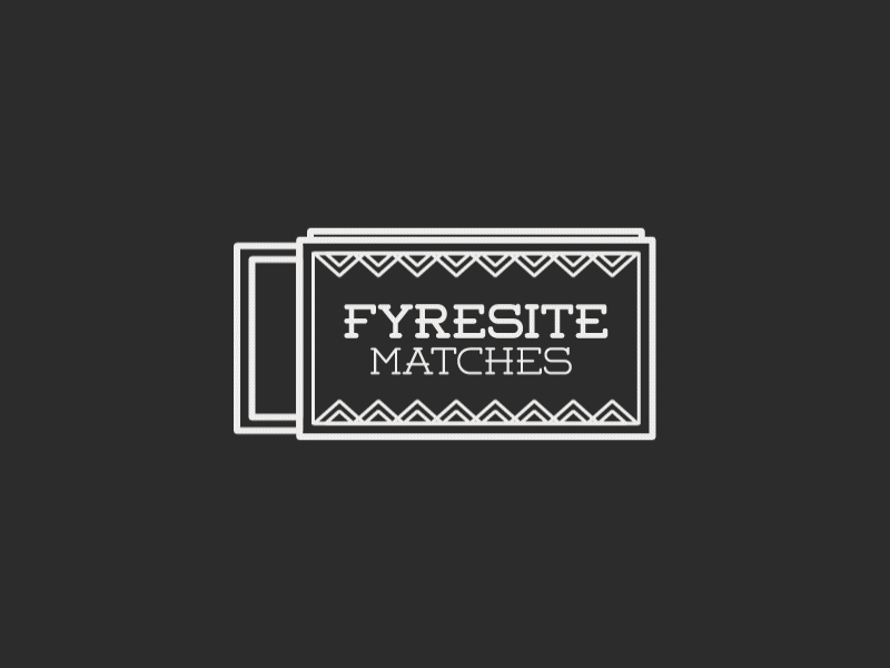 First Shot after dribbble effects fire first fyresite gif illustrator matches shot