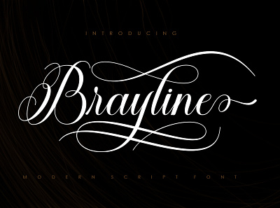 Brayline typography