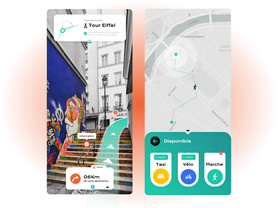 Application de guide urbain