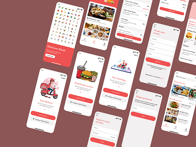 Food App figma material design