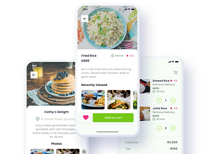 Food Ordering App figma figmadesign food order