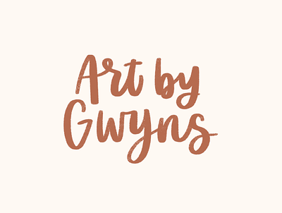 Art by Gwyns art calligraphy calligraphy and lettering artist design logo minimal