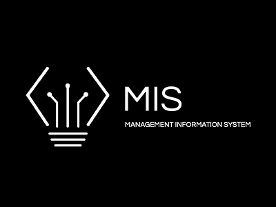 MIS Department art branding computer corporate department design illustration logo management information system management system minimal