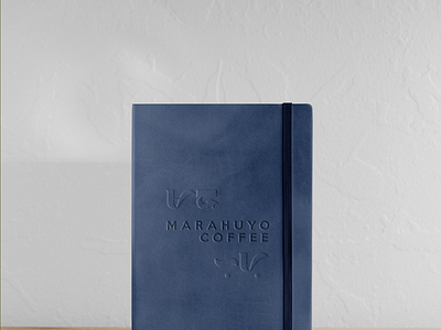 What-If Series: Marahuyo Coffee Planner (in Blue) art blue branding coffee coffee shop design logo marahuyo marahuyo coffee merchandise minimal notebook planner planner template planners stationery