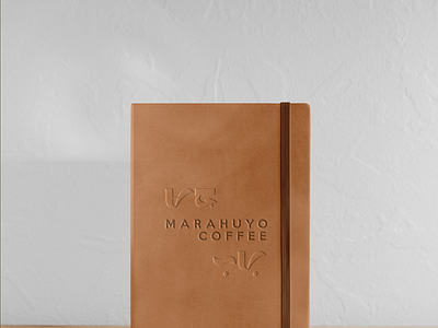 What-If Series: Marahuyo Coffee Planner (in Brown) art branding brown browns coffee coffee shop design logo marahuyo marahuyo coffee minimal planner
