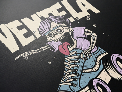VENTELA MERCH artwork branding clothing clothing brand clothing company clothing design clothing label design illustration illustrator painttoolsai tshirt design
