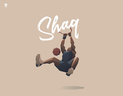 SHAQ basketball design illustration nba shaq vector