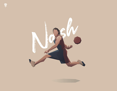 NASH basketball design illustration nba vector
