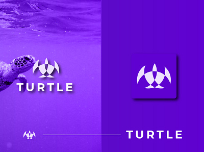 Turtle Logo Design illustrator letterlogo logo logoart logodesign logotype turtle logo