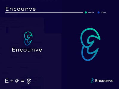 Encounve Company E Letter Logo